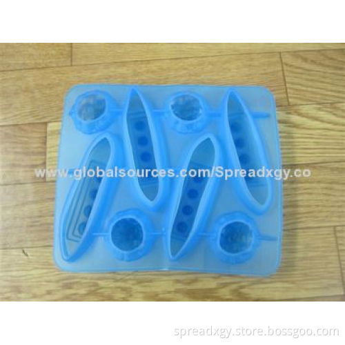 Ice cube trays, various shapes and sizes are available